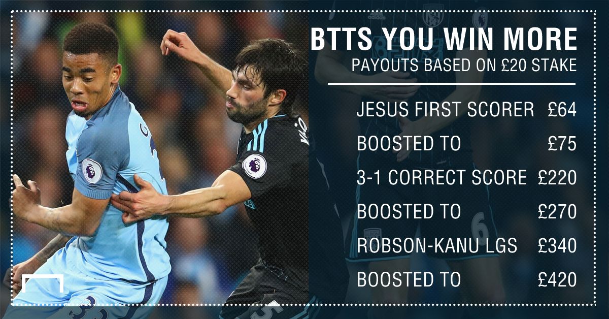 GFX STATS MAN CITY V WBA BTTS BOOSTS