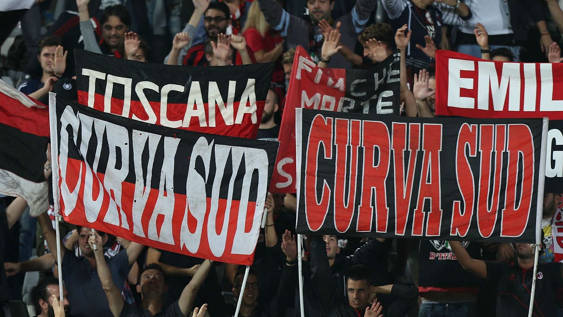 AC Milan fans Serie A