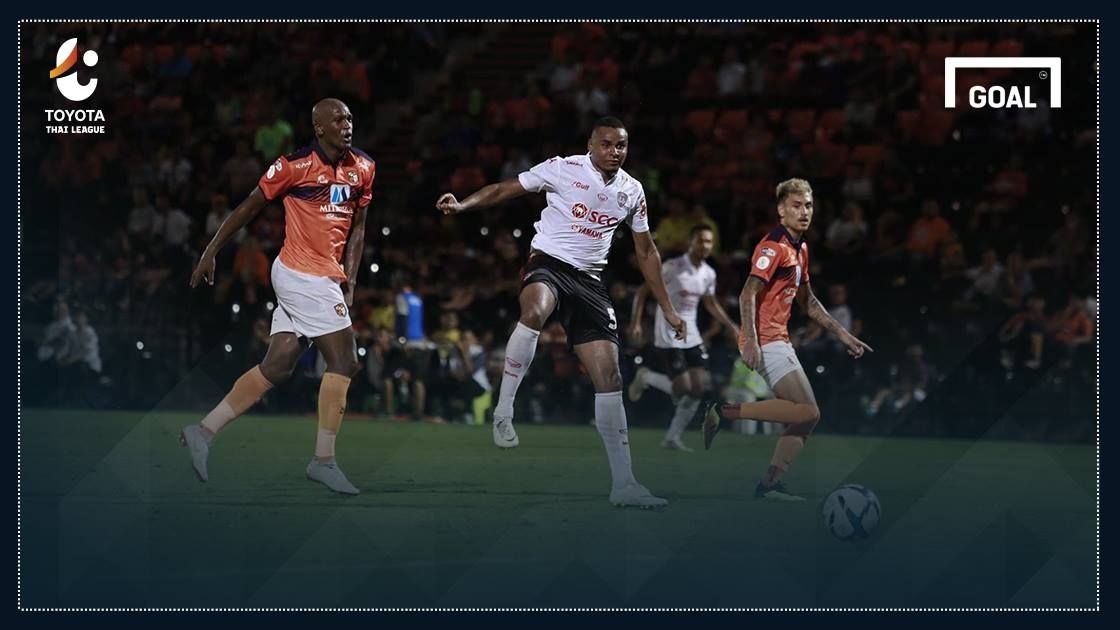 ราชบุรี มิตรผล 1-2 เอสซีจี เมืองทอง ยูไนเต็ด