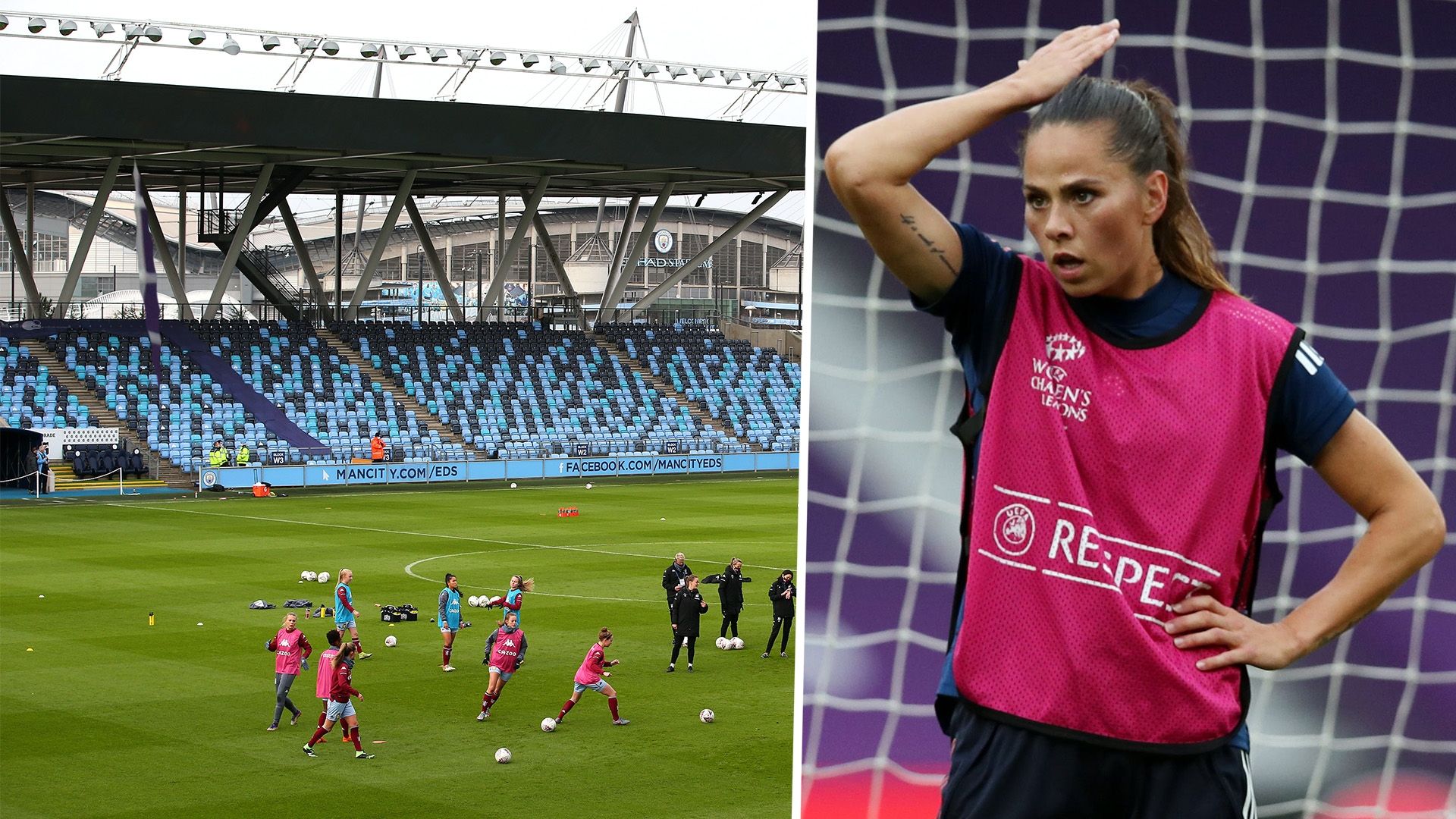 Man City academy stadium Sara Gunnarsdottir Iceland