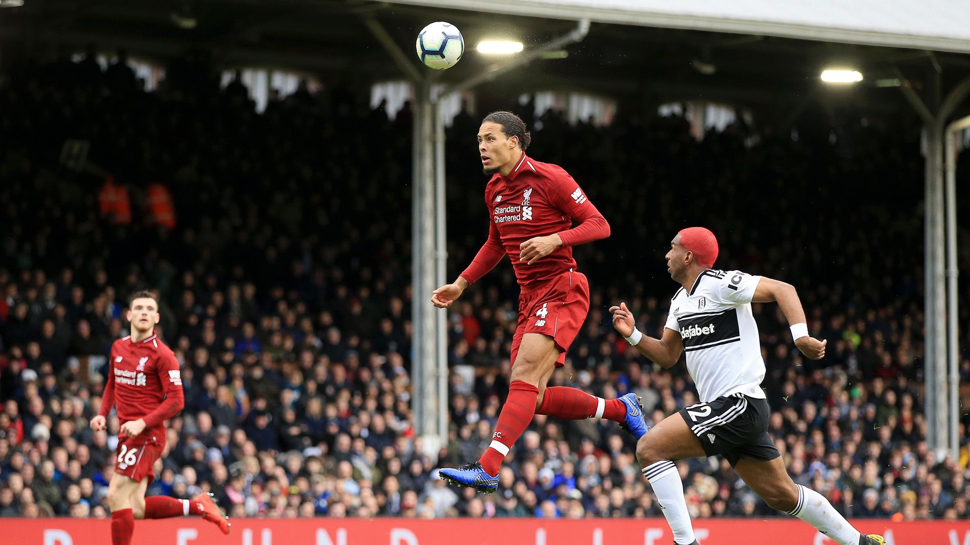 Virgil van Dijk Fulham 2019