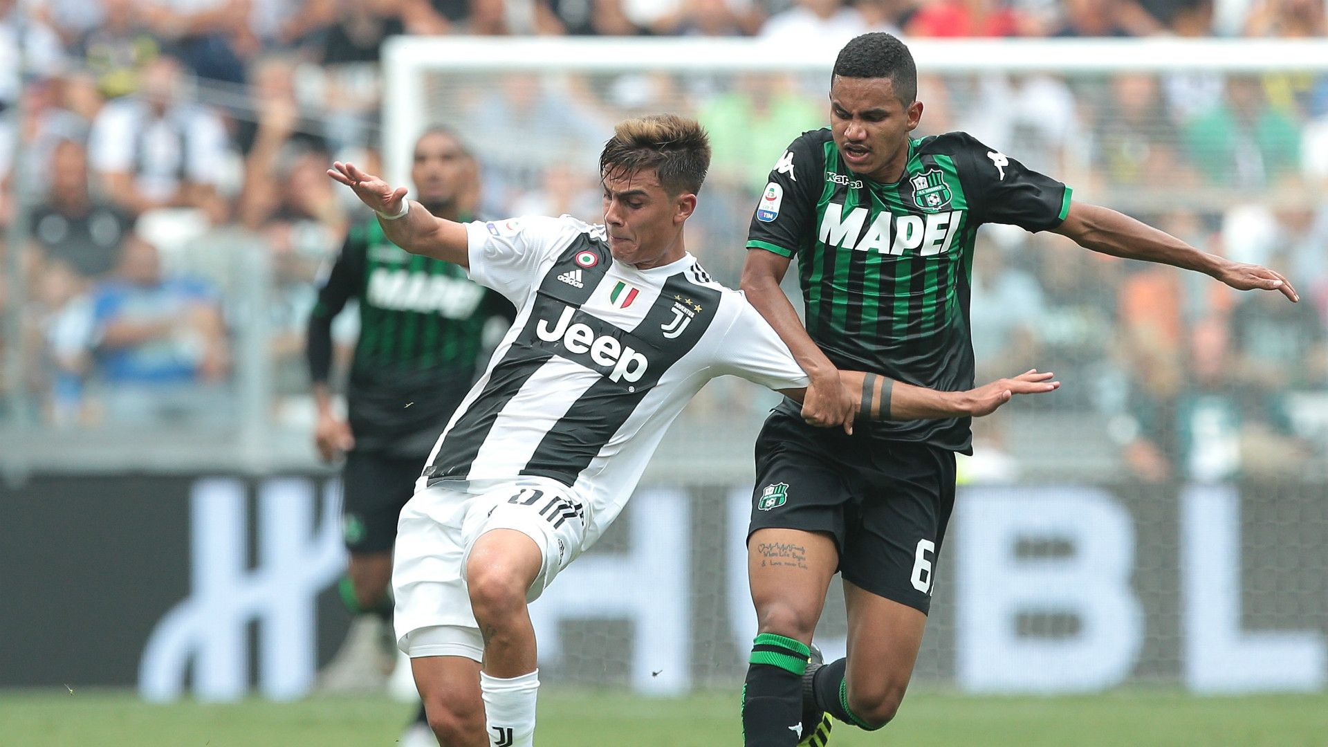Rogerio Dybala Juventus Sassuolo