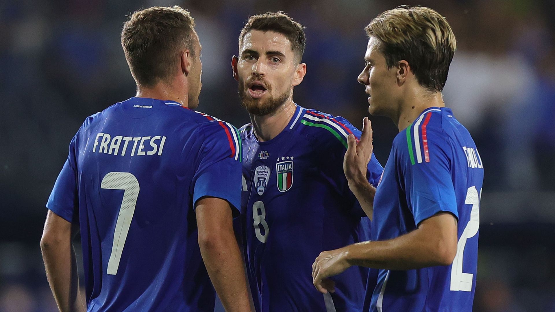 Frattesi Jorginho Fagioli Italia