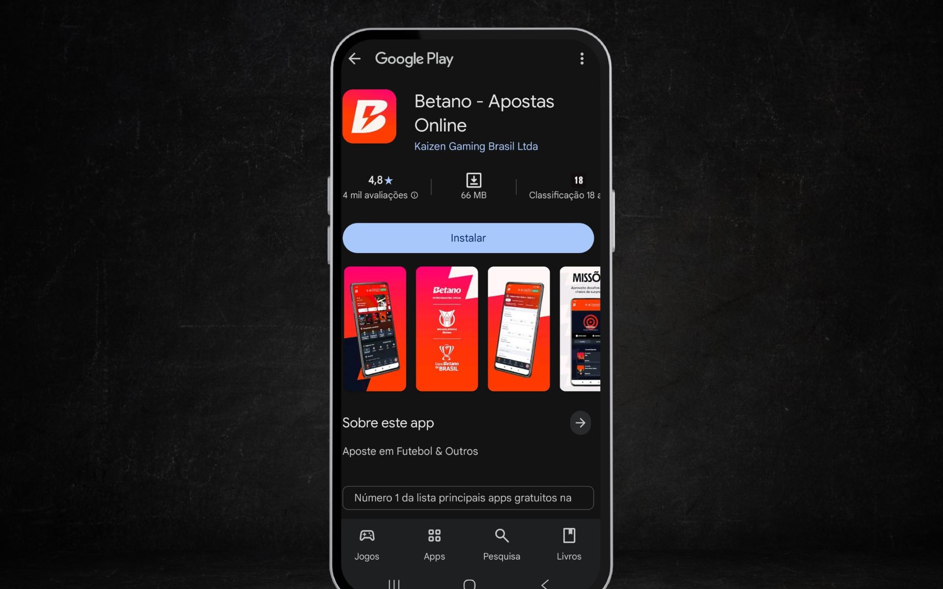 Betano app Google Play Store