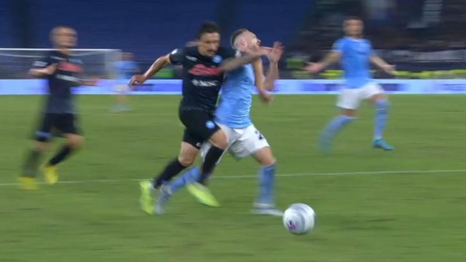 Mario Rui Lazzari Lazio Napoli