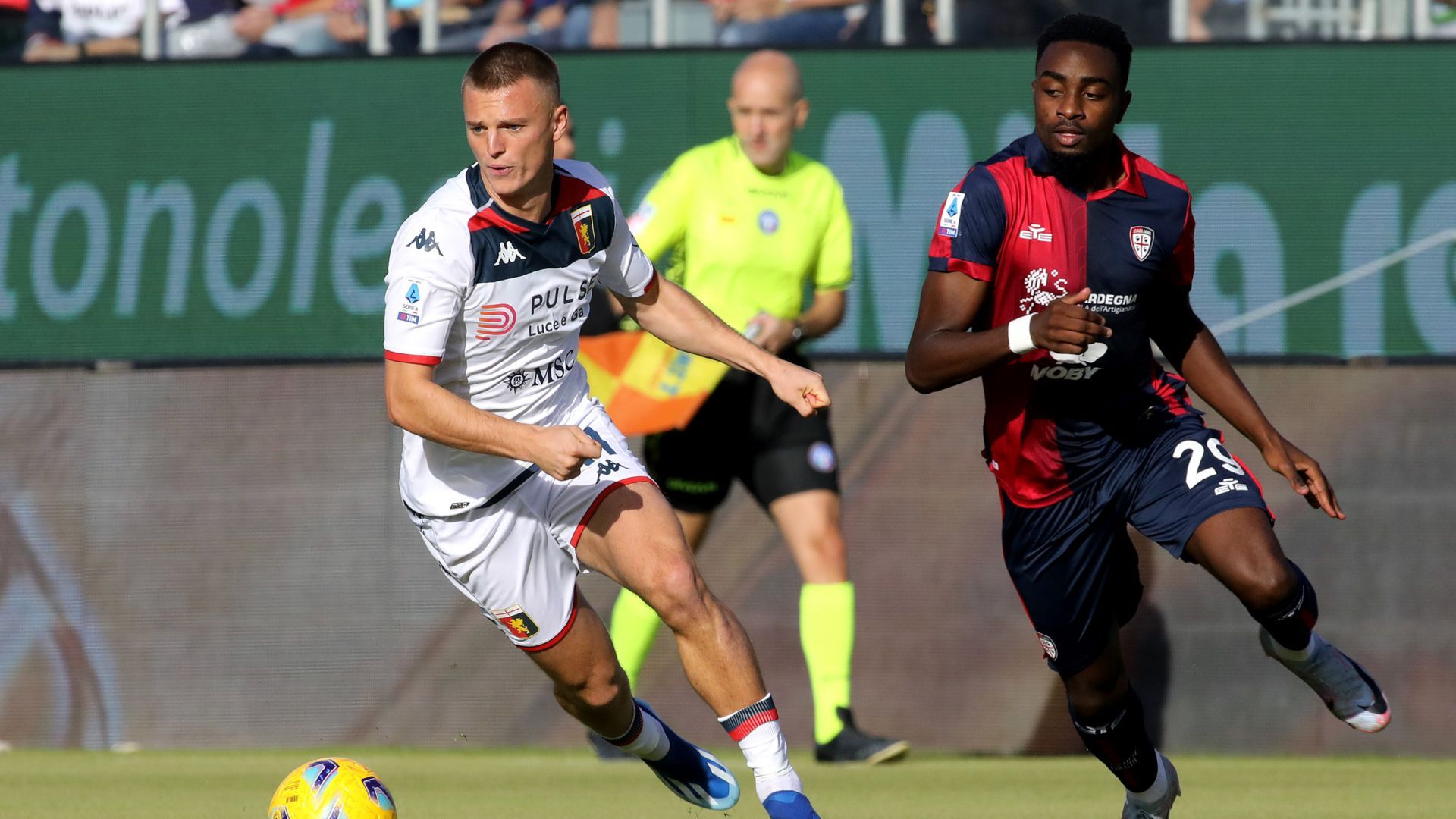 Antonine Makoumbou Cagliari Genoa Serie A