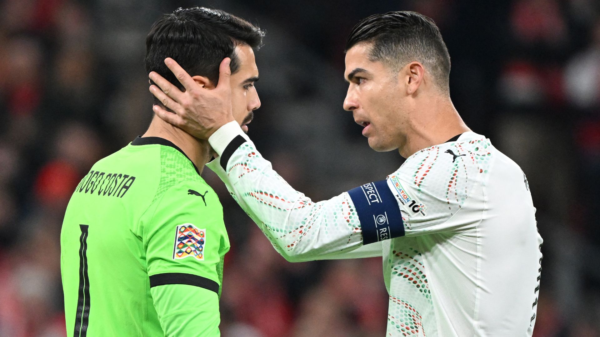 Cristiano Ronaldo Danimarca Portogallo