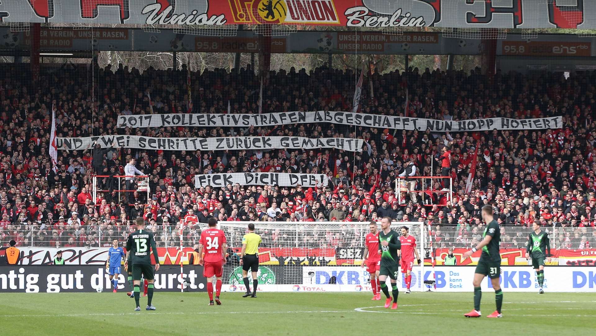 ONLY GERMANY Union Berlin Wolfsburg fans 2020