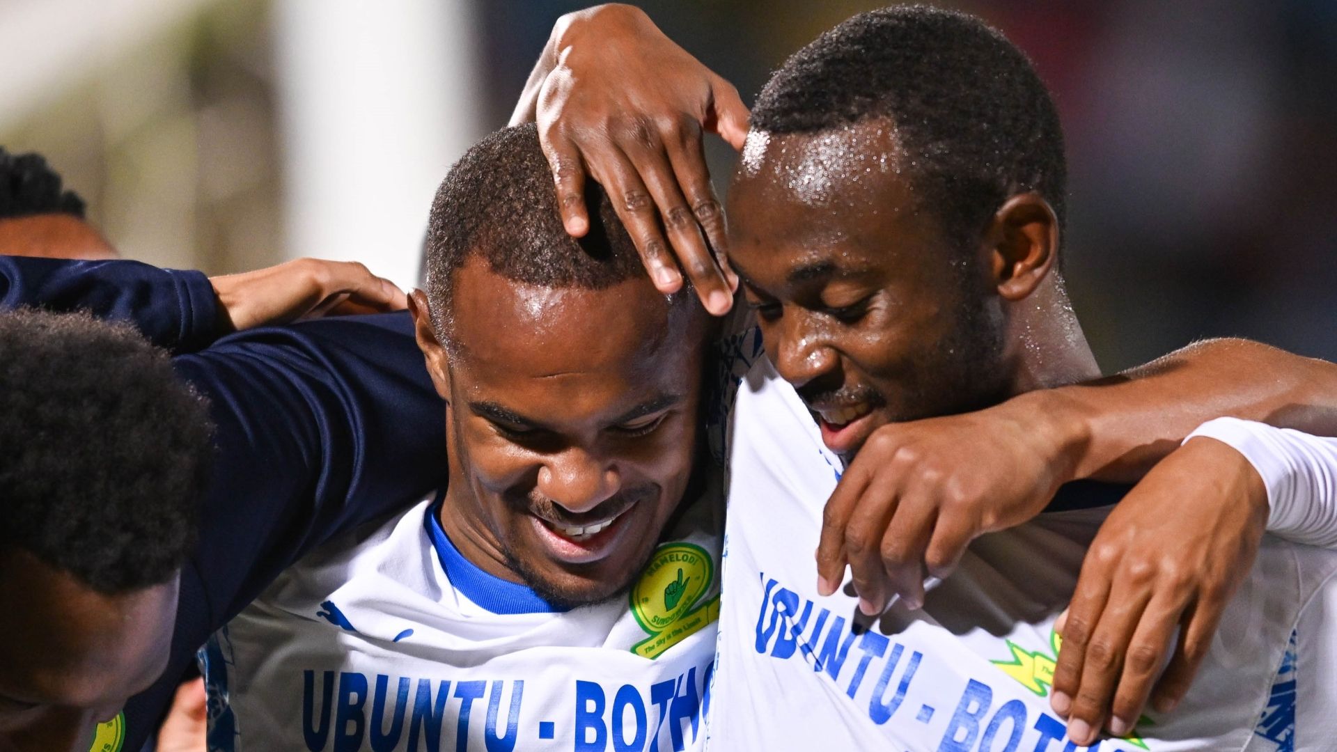 Iqraam Rayners and Peter Shalulile, Mamelodi Sundowns
