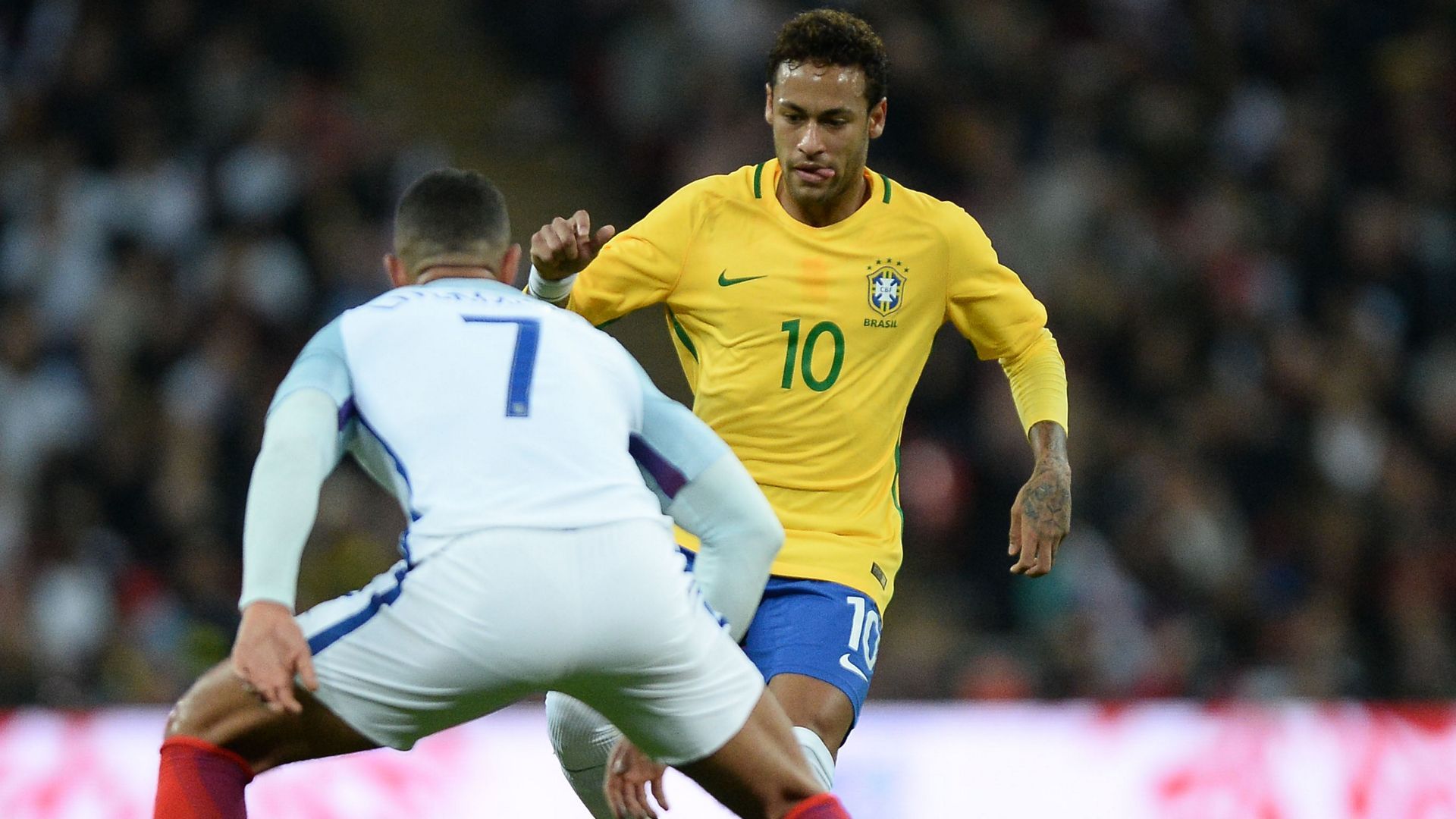 Neymar England Brazil Friendly 14112017