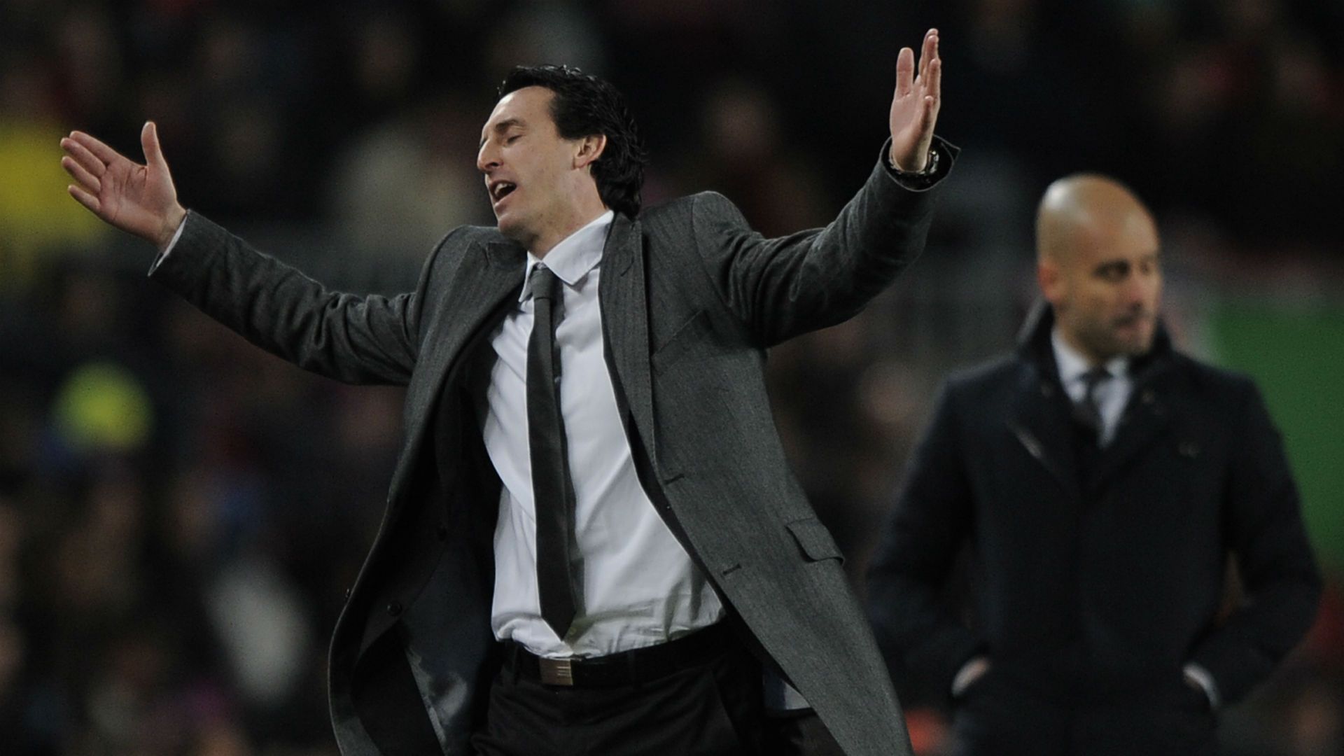 Unai Emery Pep Guardiola
