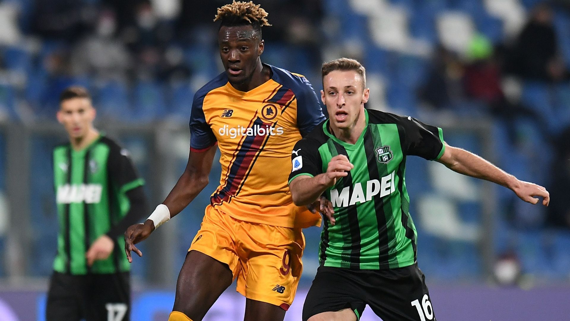 Abraham Sassuolo Roma Serie A