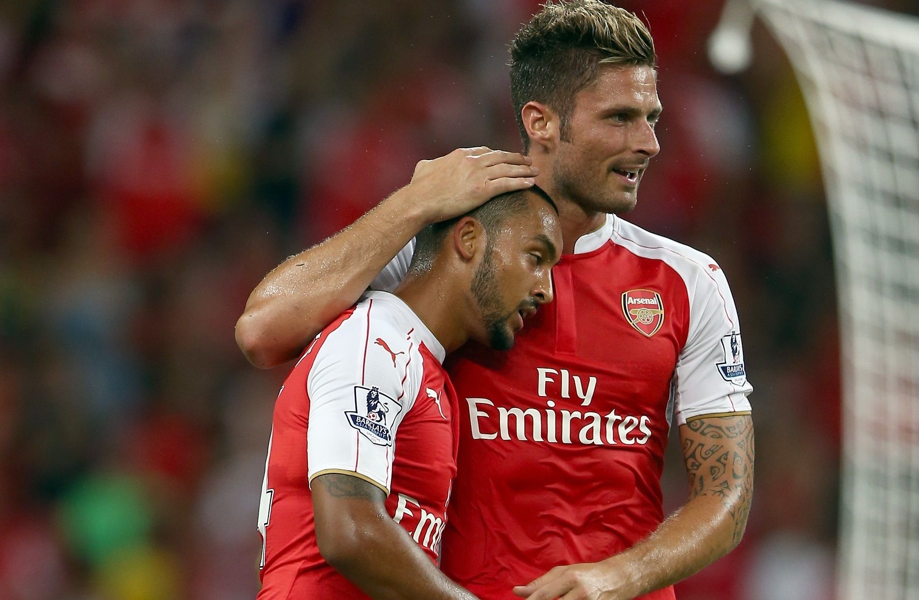 Olivier Giroud & Theo Walcott