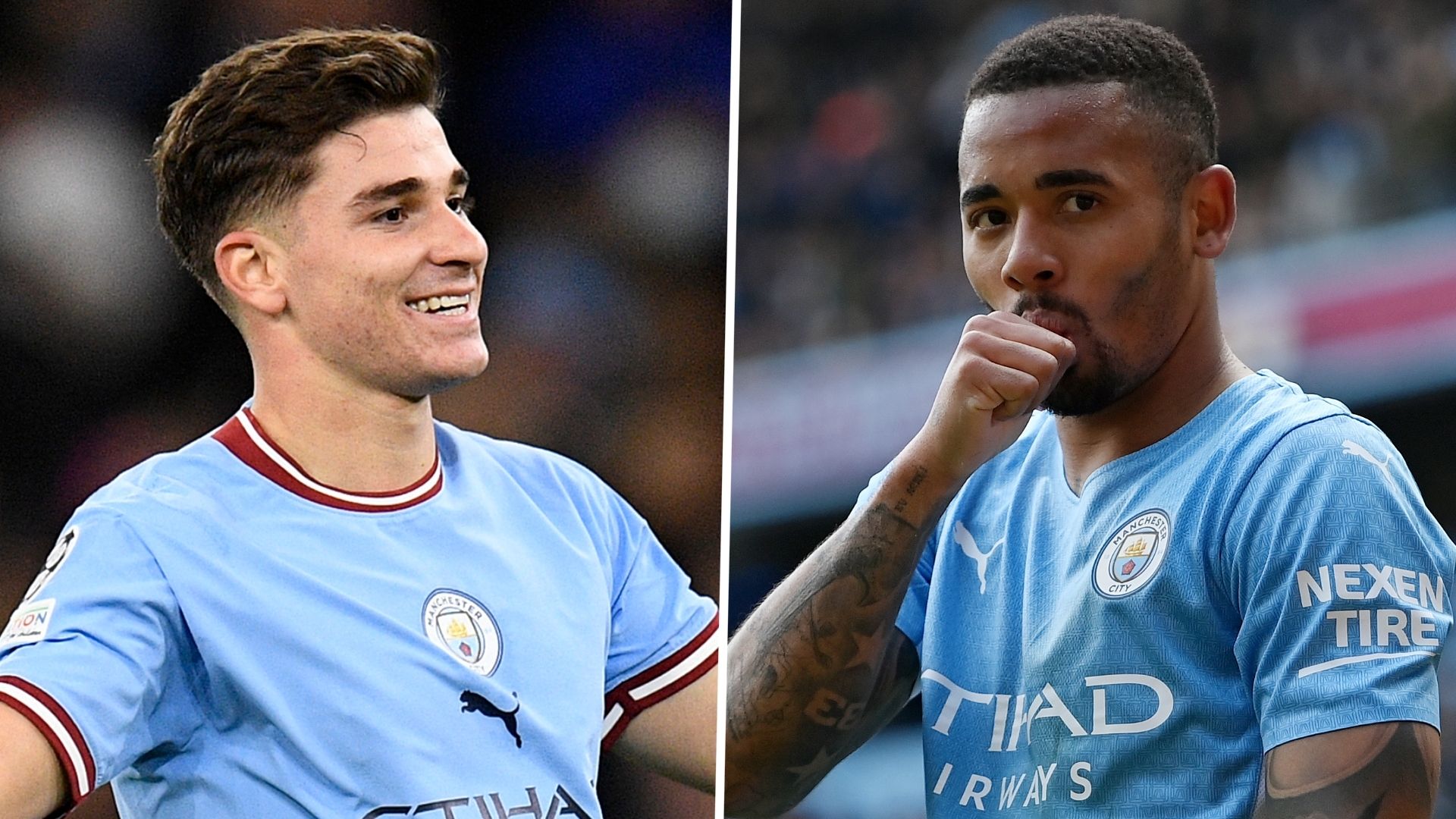 Julian Alvarez Gabriel Jesus