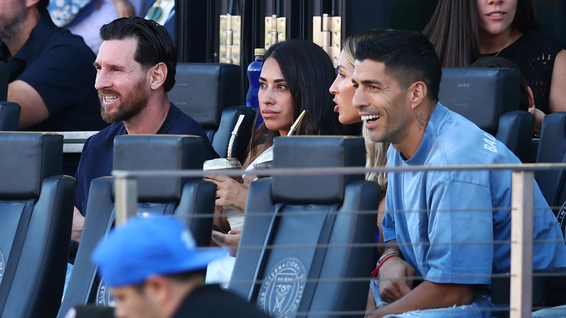 Lionel Messi Luis Suarez Antonela Roccuzzo Inter Miami 2025