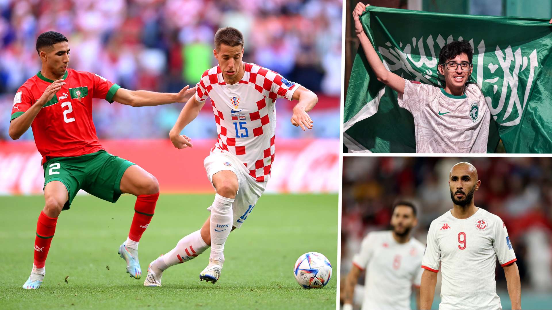 Morocco Tunisia Saudi Arabia