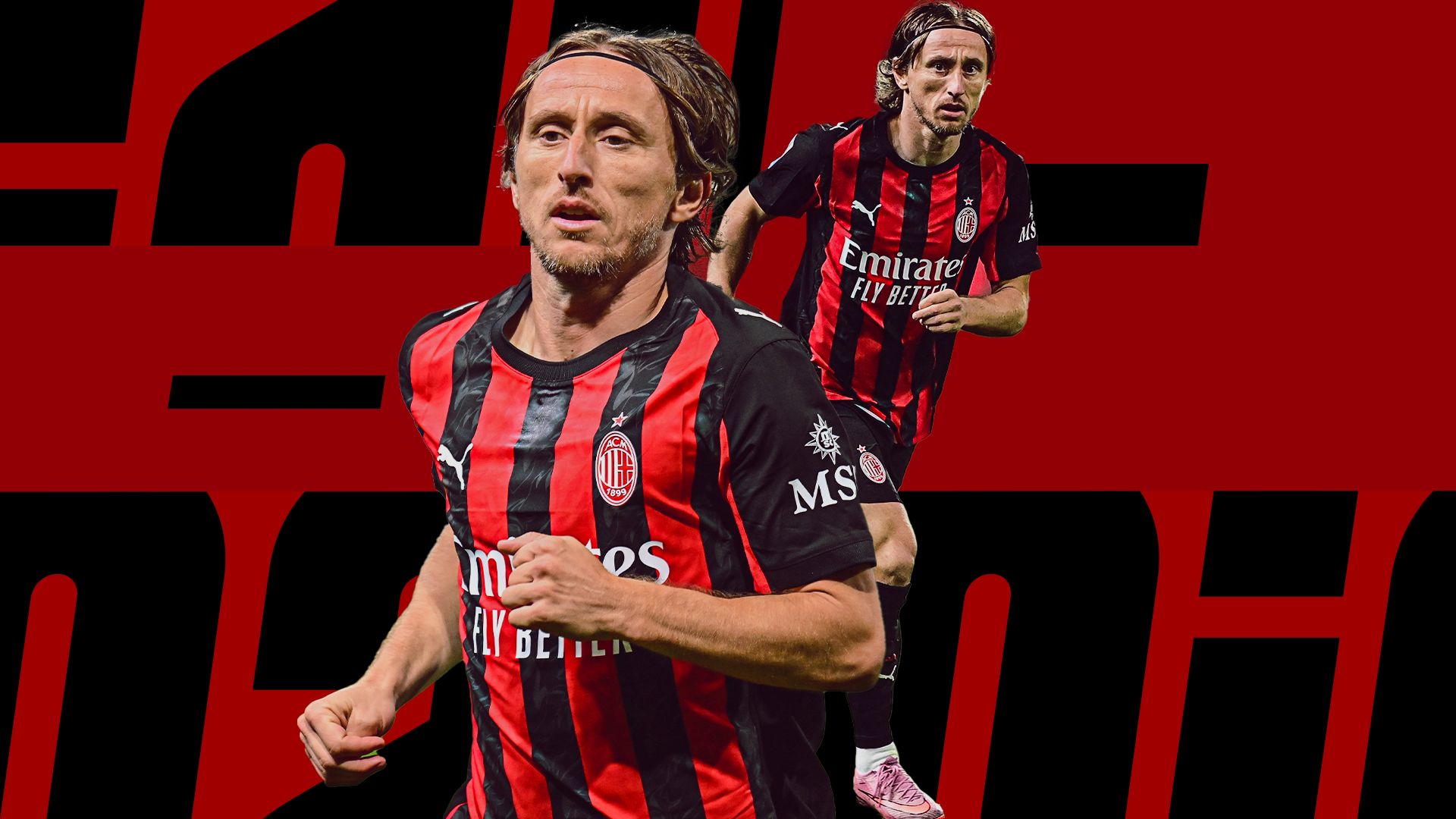 grafica cm modric milan