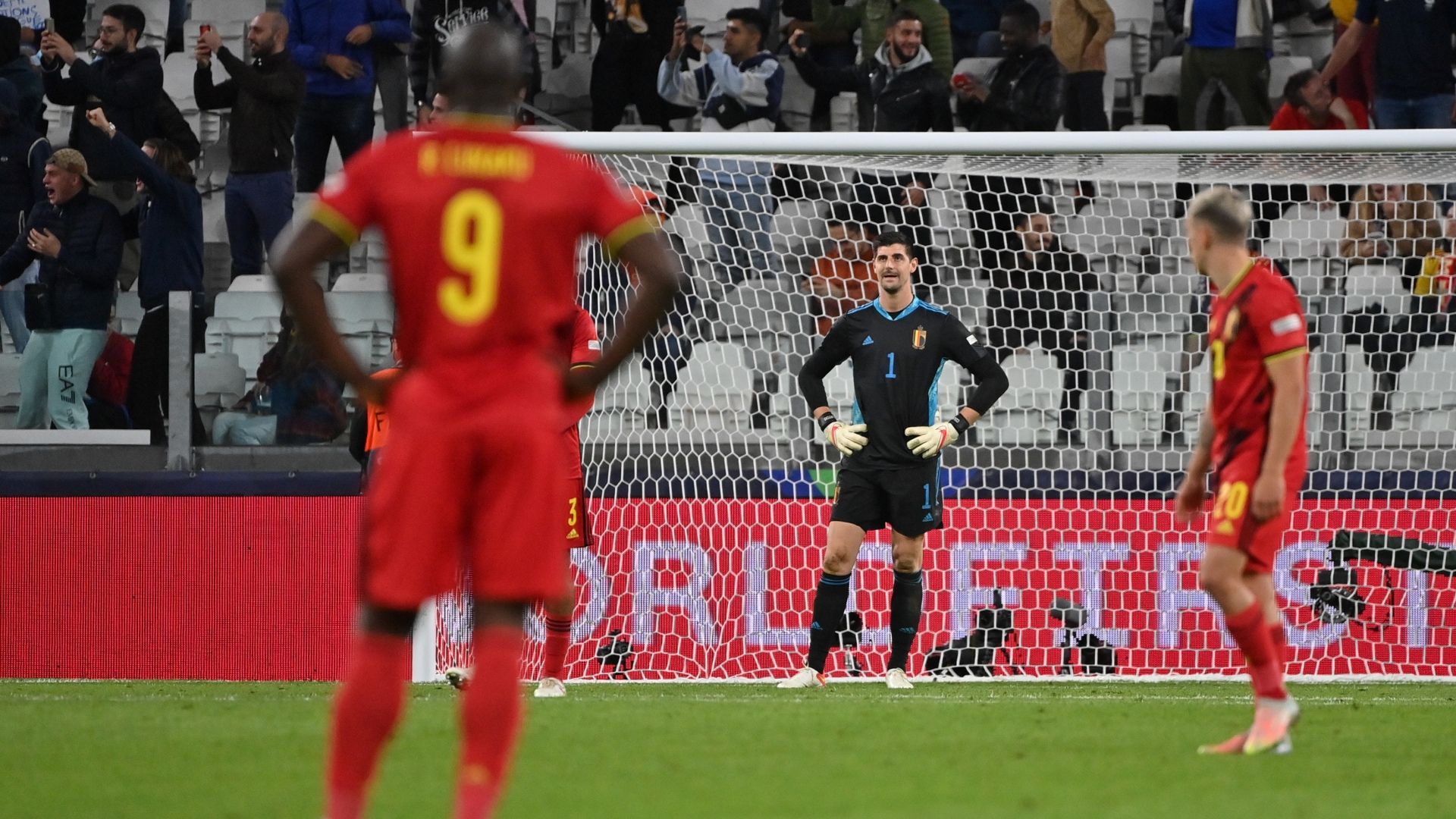 Thibaut Courtois - Belgium vs France UEFA Nations League 2021 Semi-Final