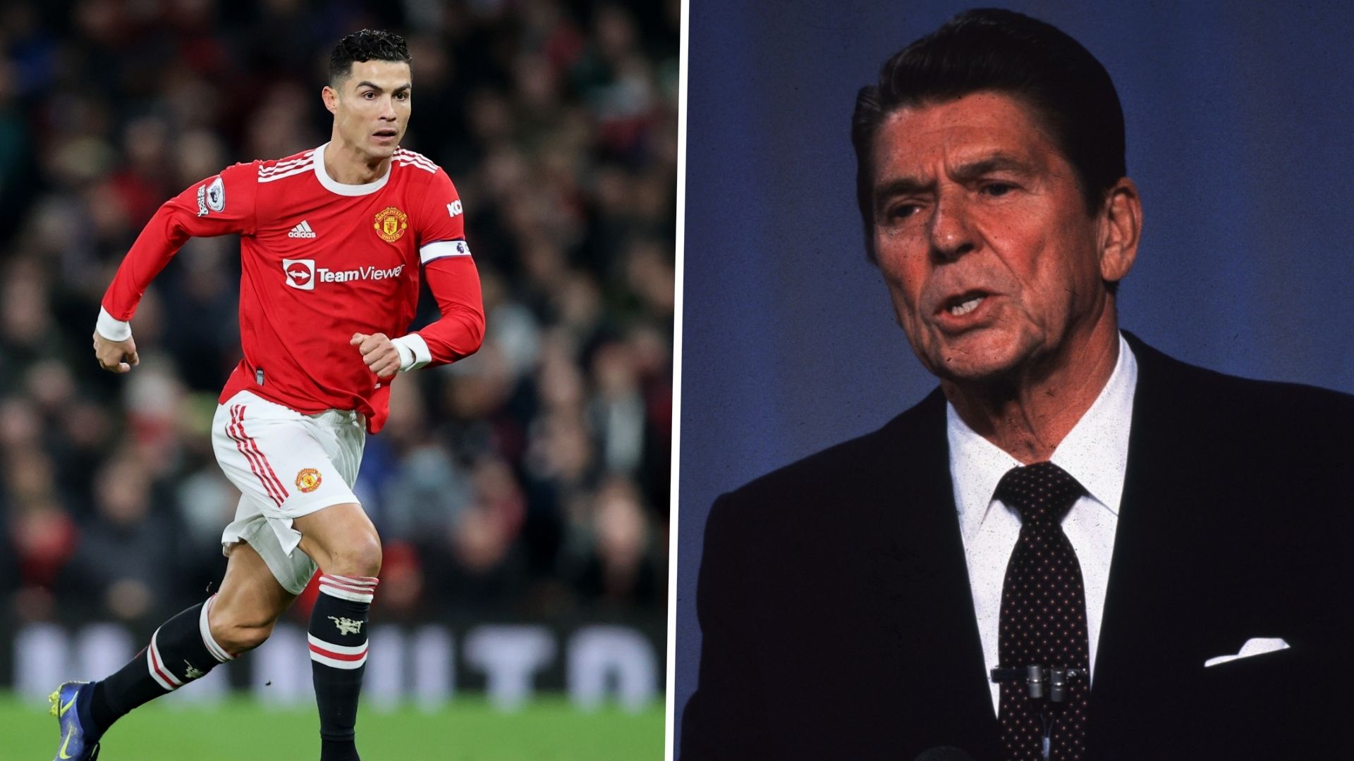Cristiano Ronaldo, Ronald Reagan