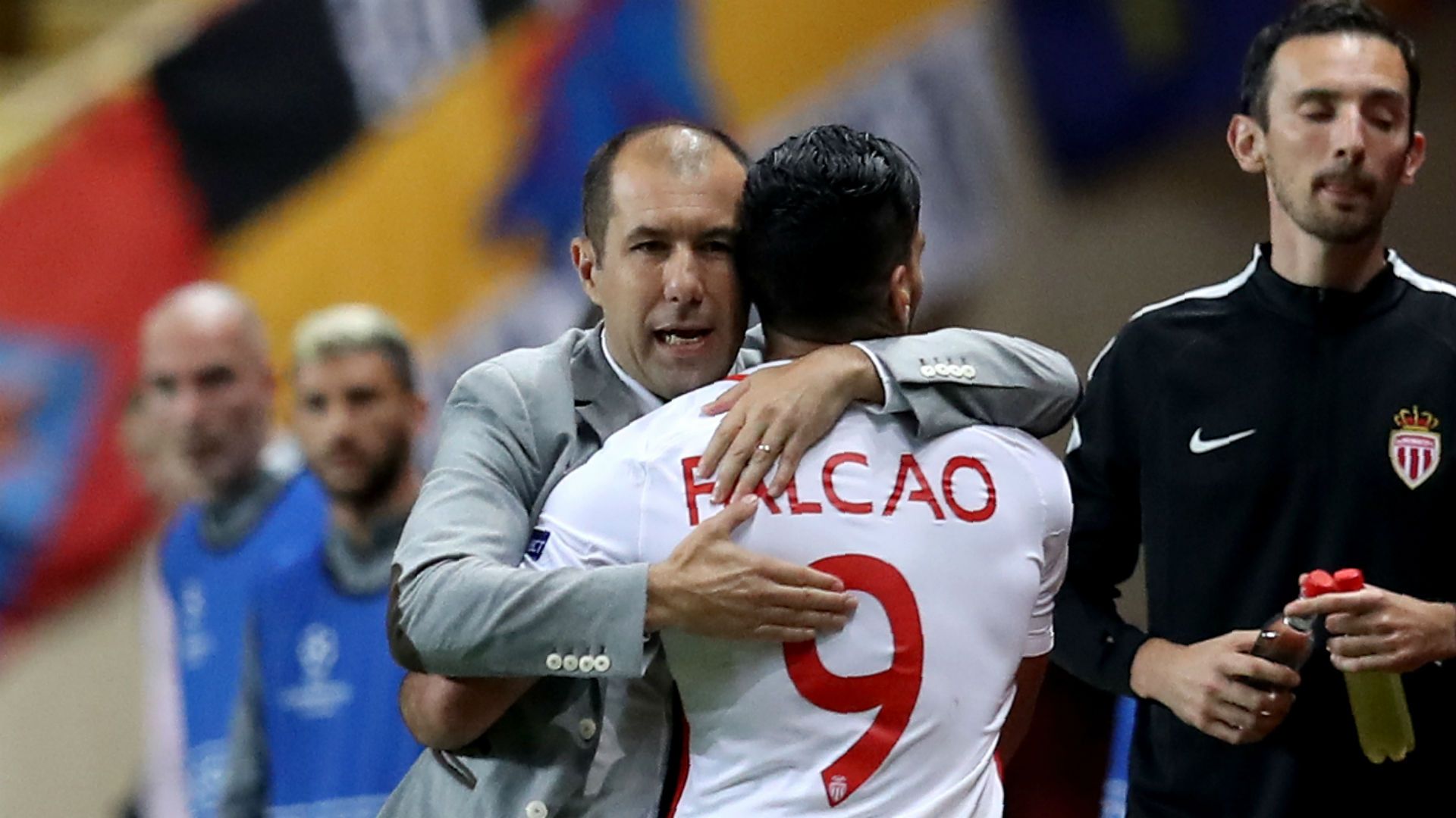 Radamel Falcao & Leonardo Jardim Monaco
