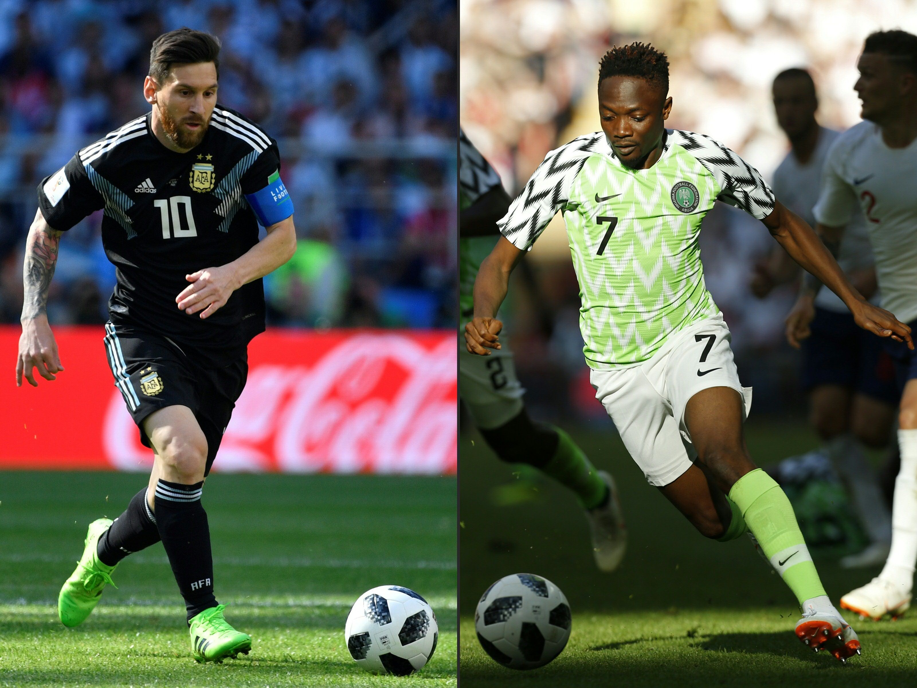 Argentinien Nigeria WM 2018 24062018