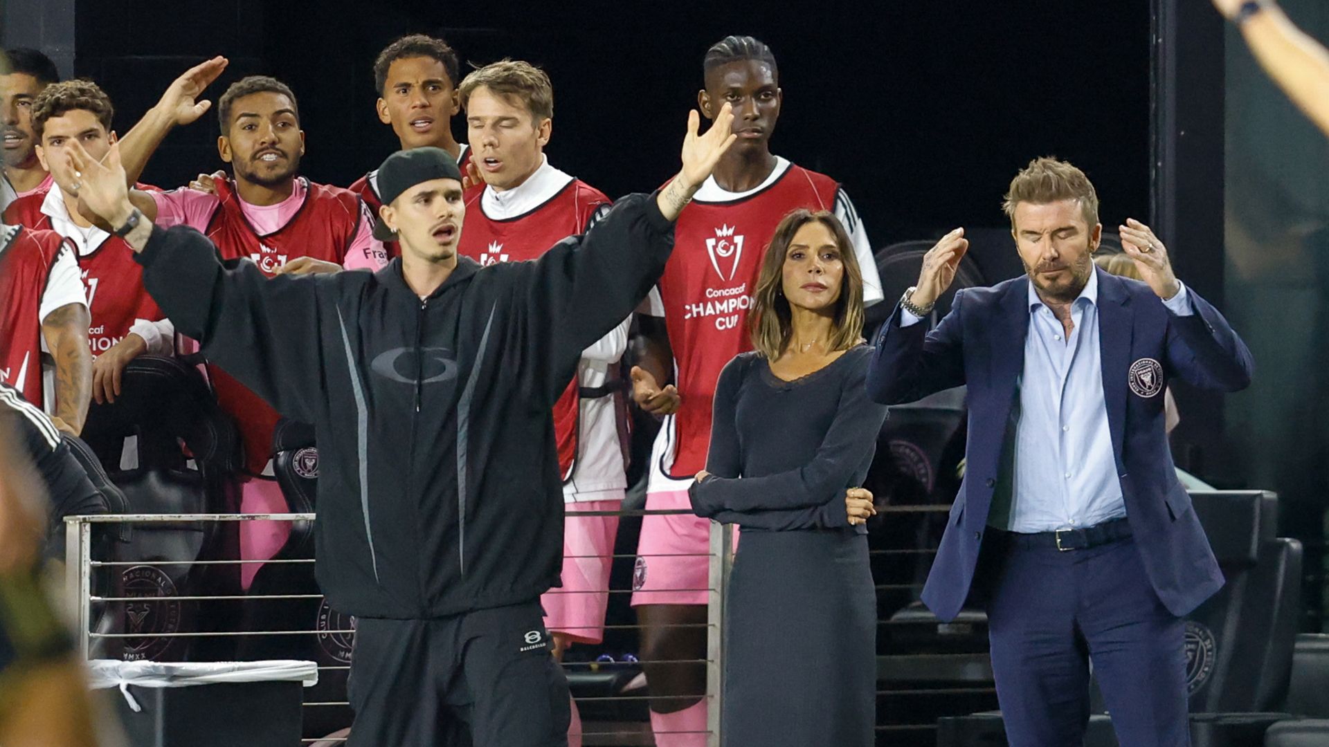 David Beckham Victoria Romeo Inter Miami 2025