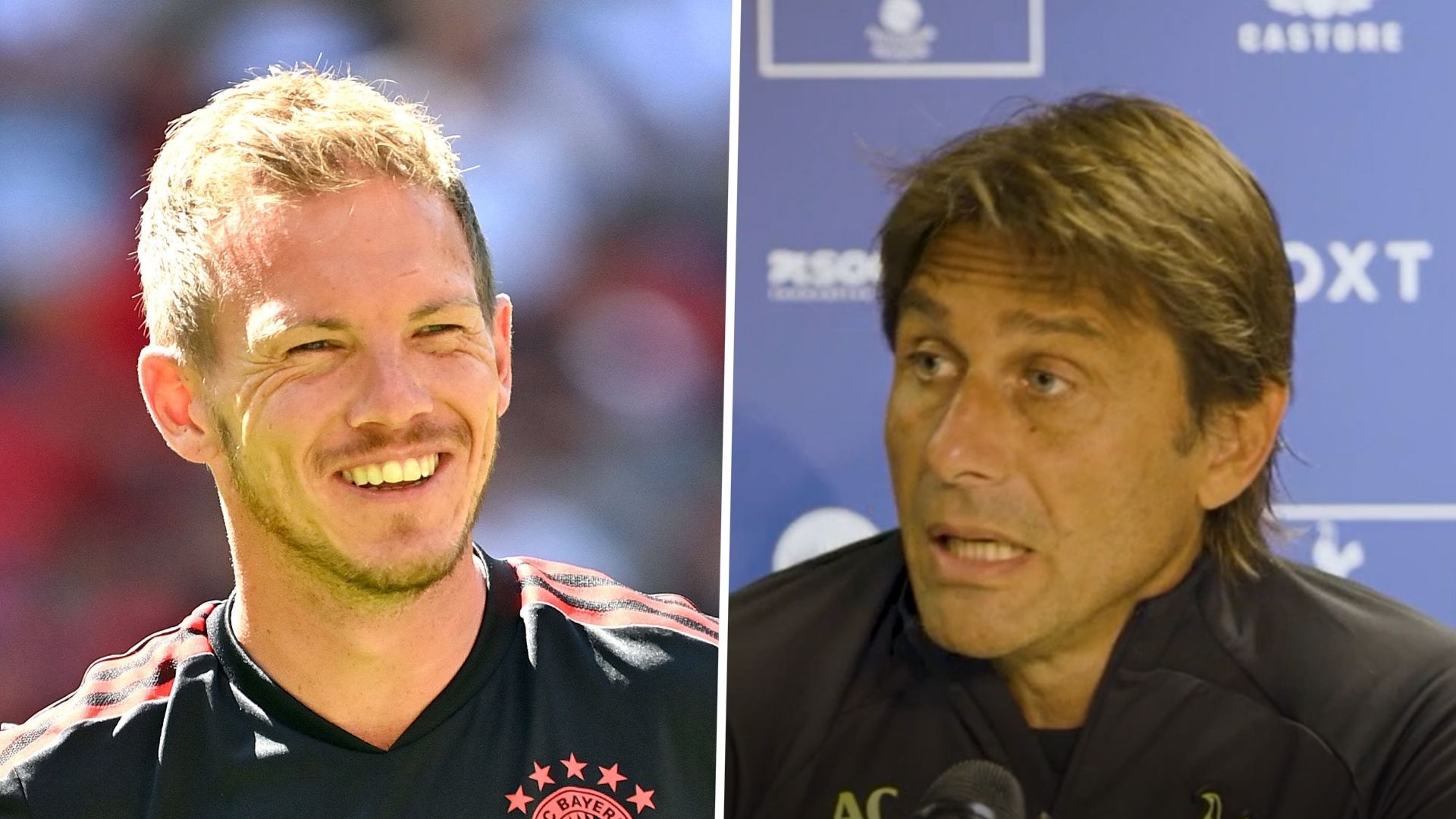 ONLY GERMANY Julian Nagelsmann Antonio Conte Bayern Tottenham