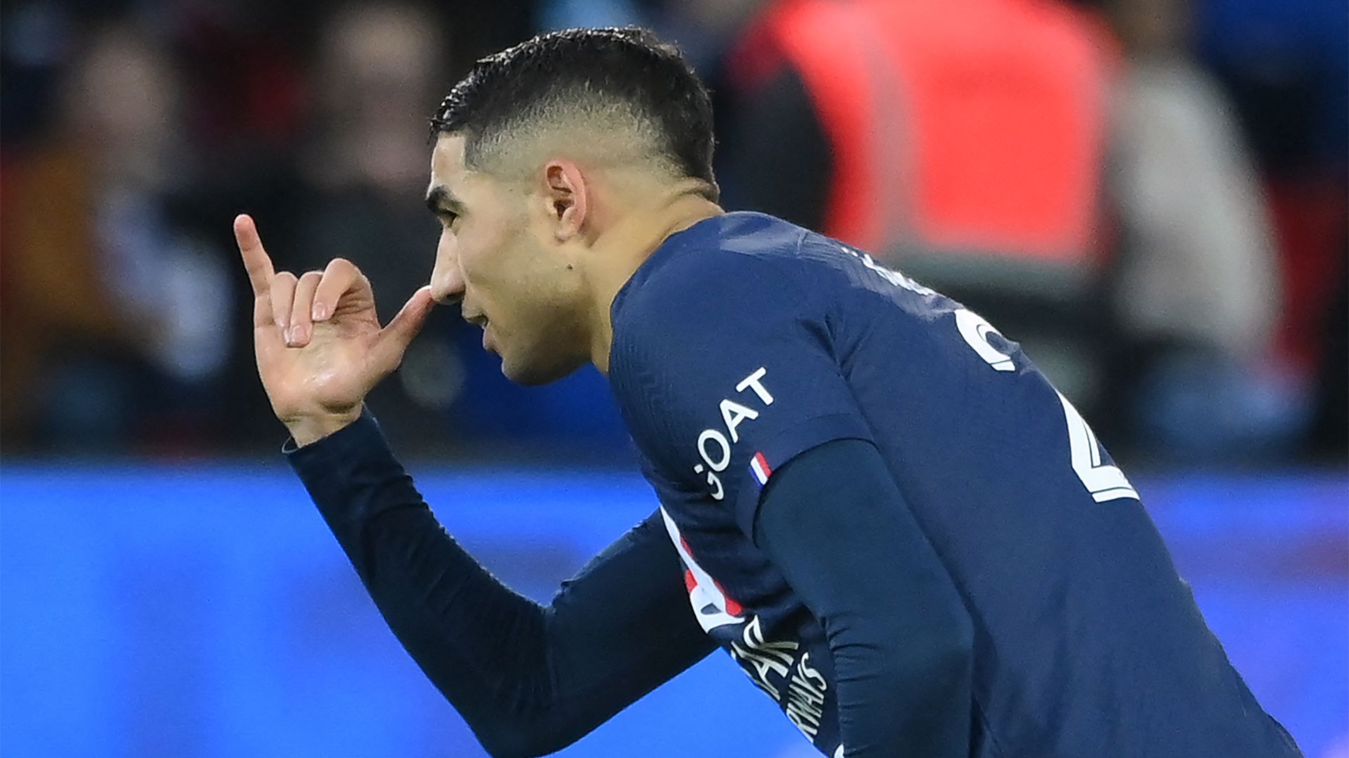 Achraf Hakimi PSG Toulouse 2022-23