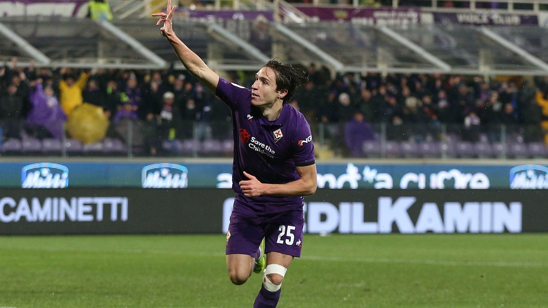 Federico Chiesa Fiorentina Roma Coppa Italia