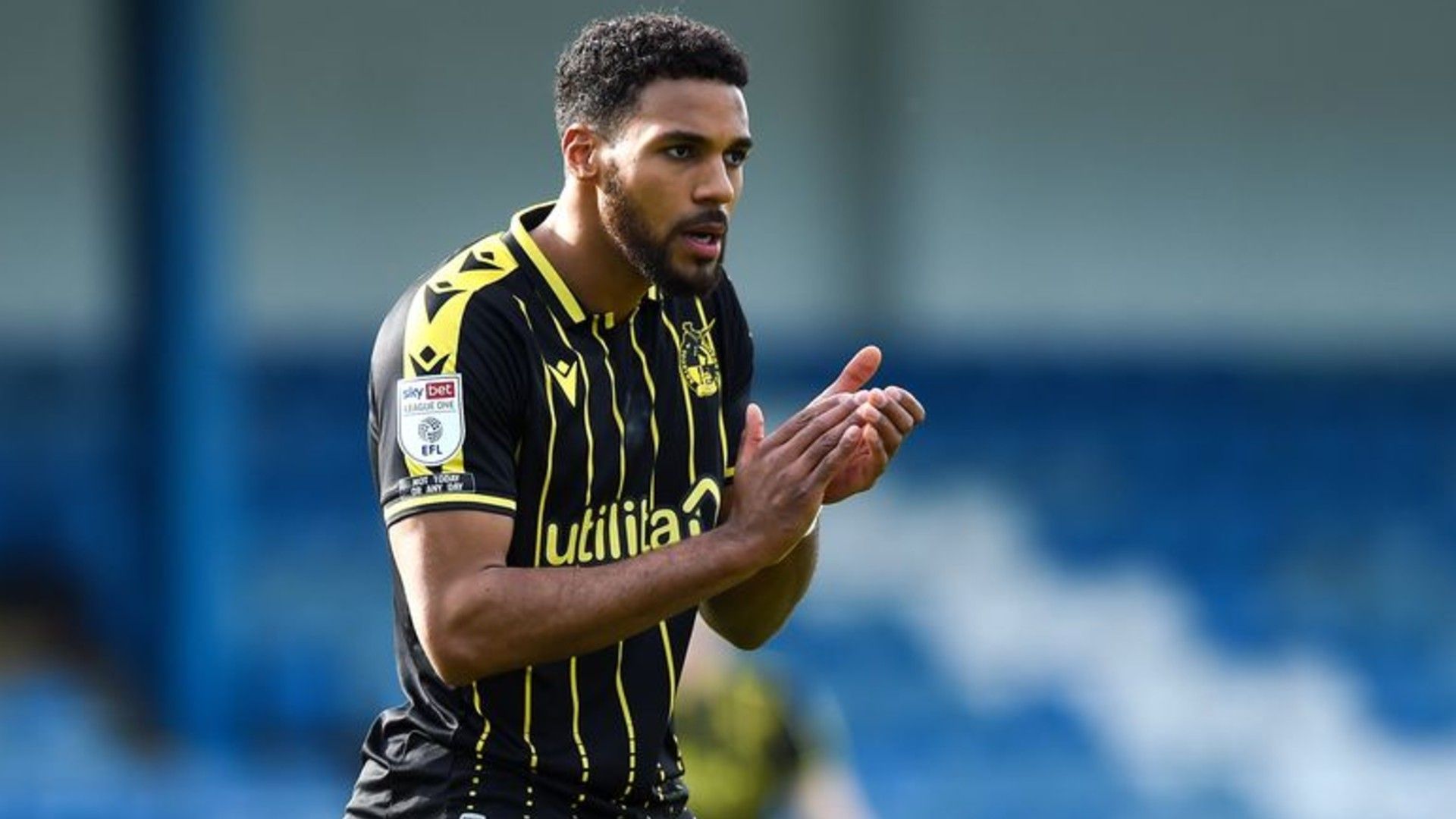 Jonah Ayunga of Bristol Rovers.