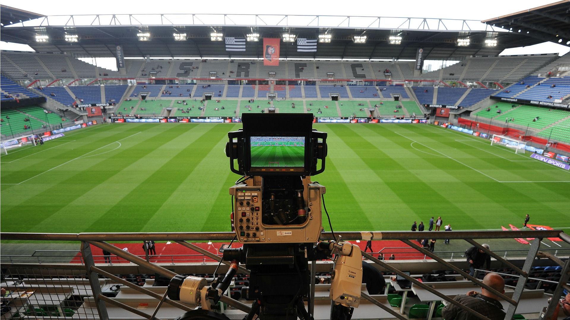 TV Camera Stadium