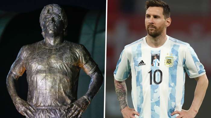 Diego Armando Maradona & Lionel Messi