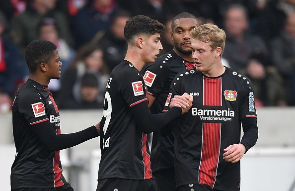 Leon Bailey & Kai Havertz & Julian Brandt