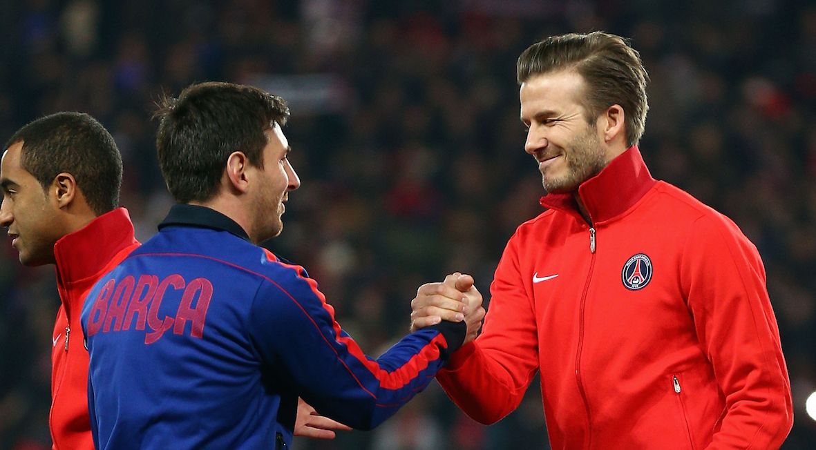 beckham messi