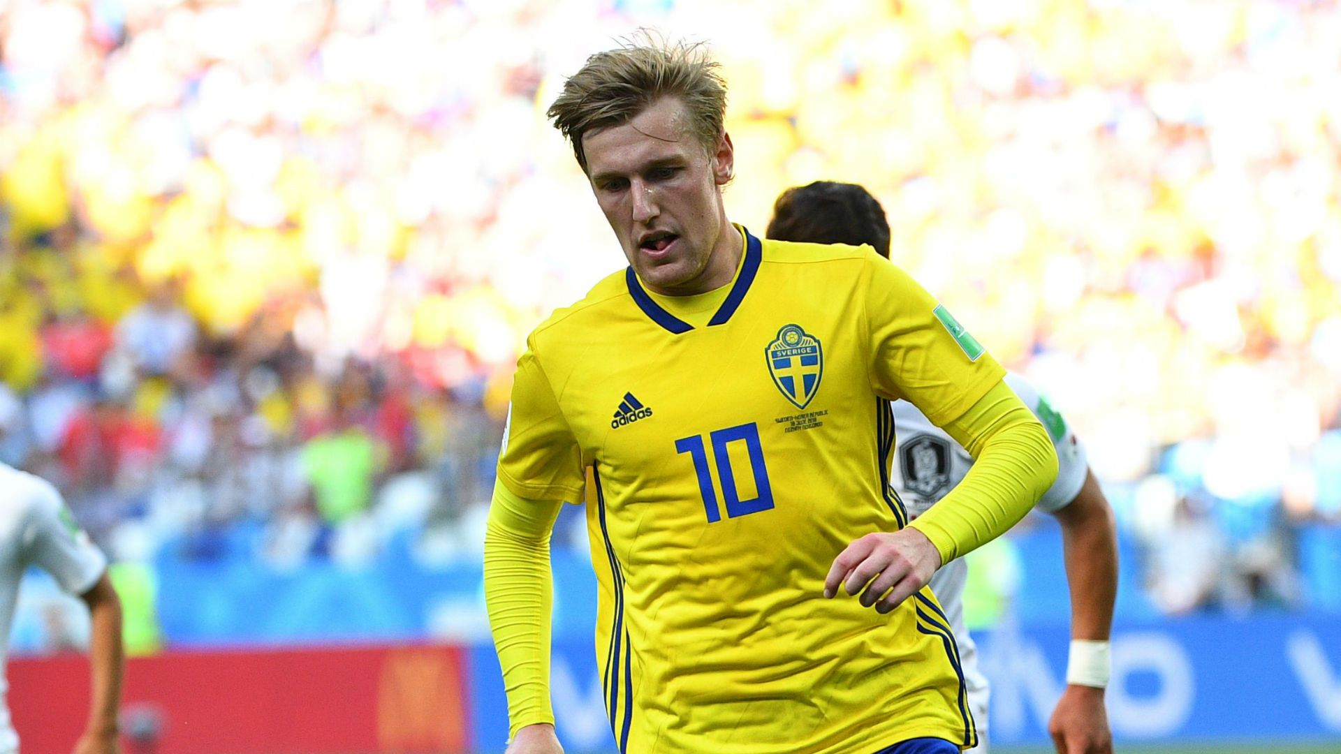 Emil Forsberg Sweden South Korea World Cup 2018