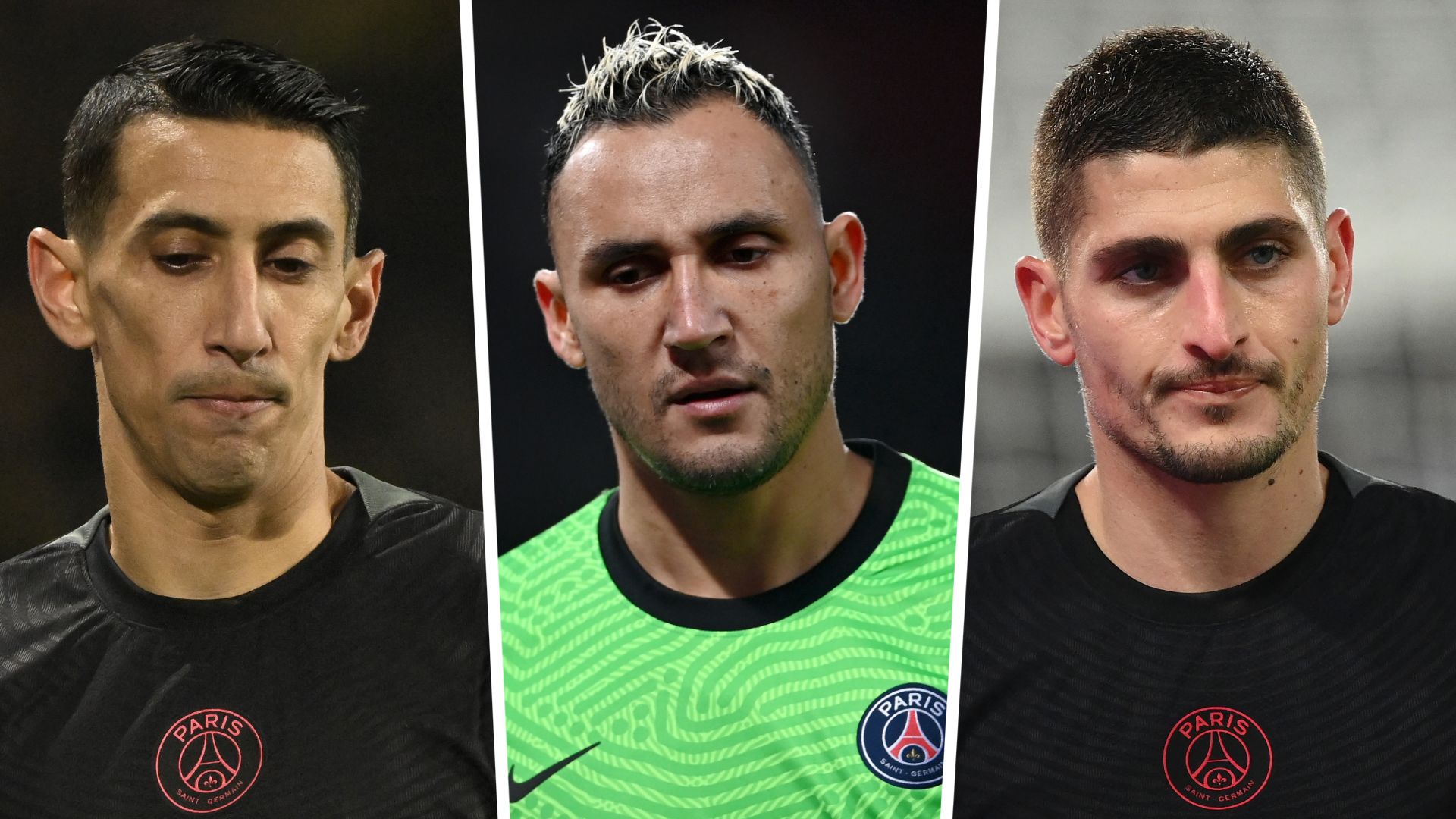 PSG Di Maria Navas Verratti