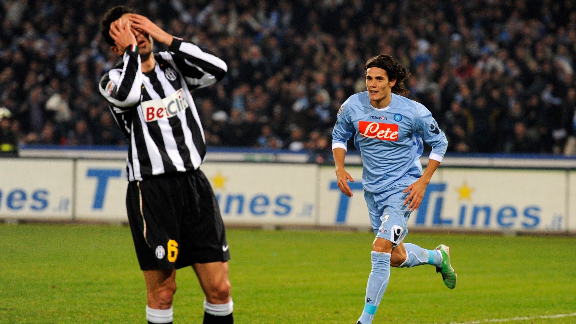 Edinson Cavani Napoli Juventus