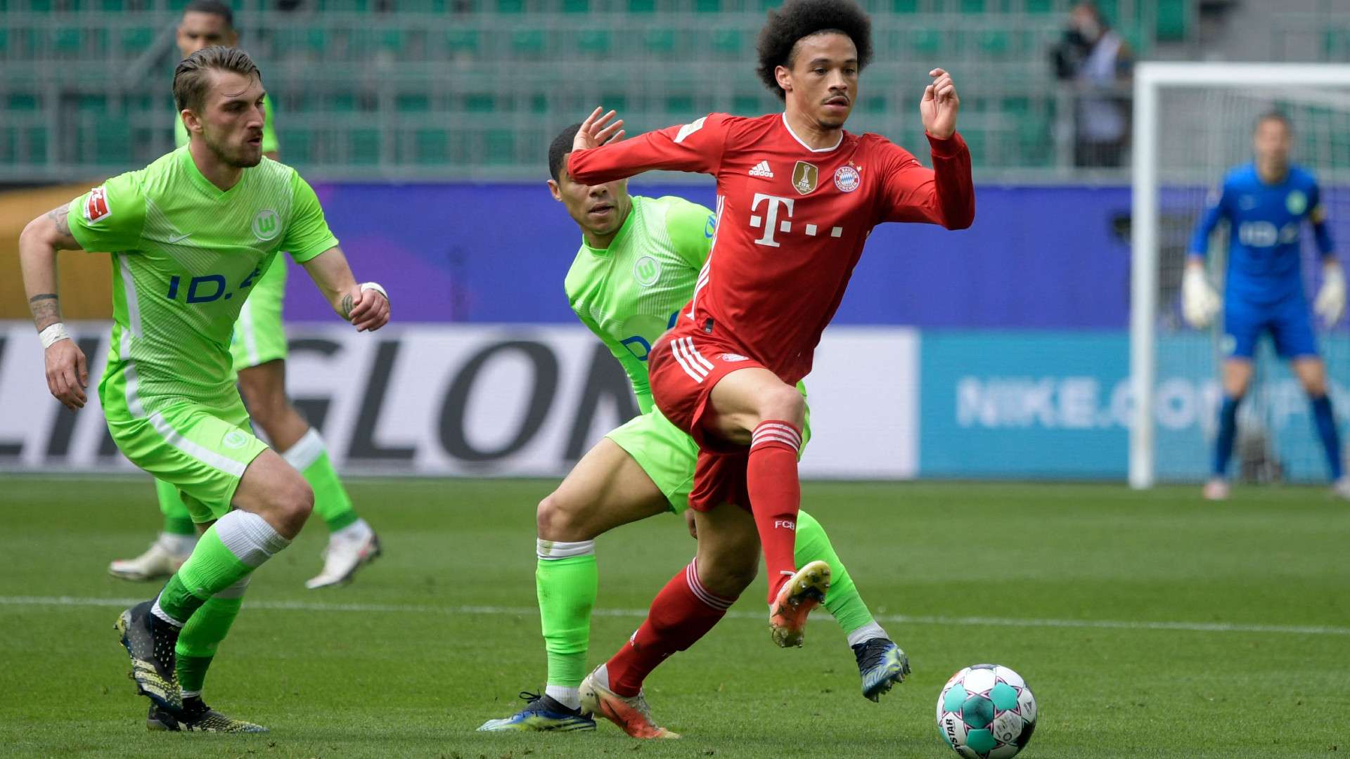 LEROY SANE BAYERN MÜNCHEN BUNDESLIGA 17042021