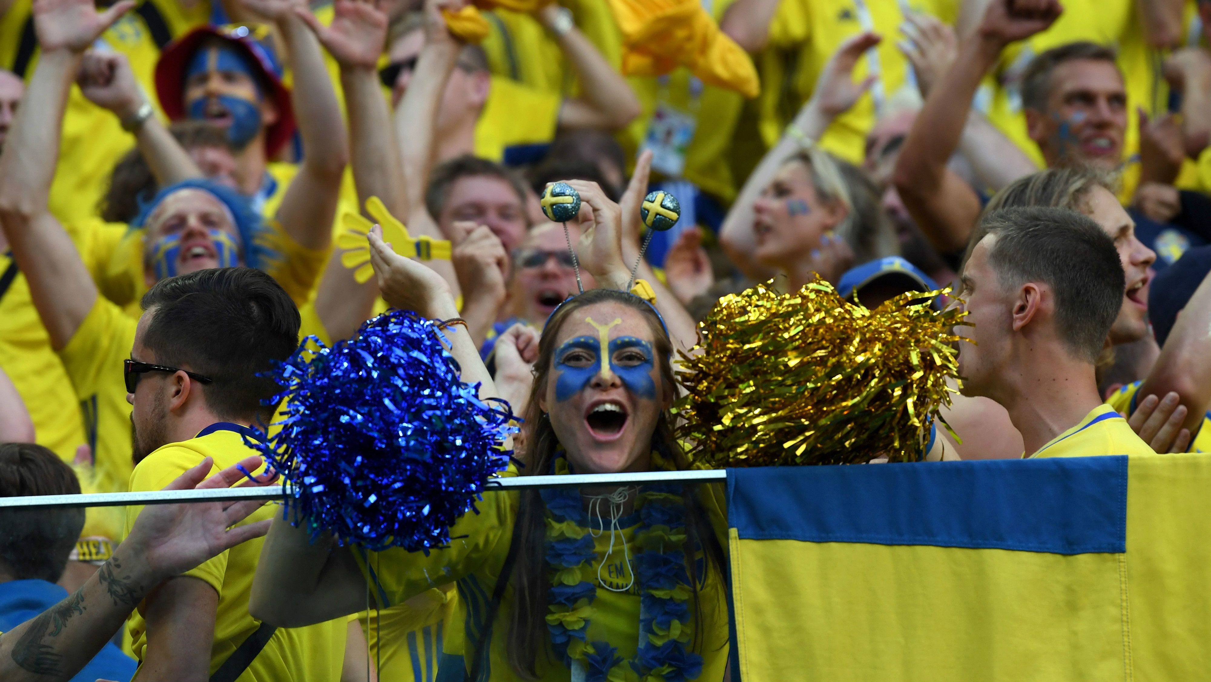 Torcida Suécia - Sweden Fans - Copa do Mundo/World Cup - 04/07/2018