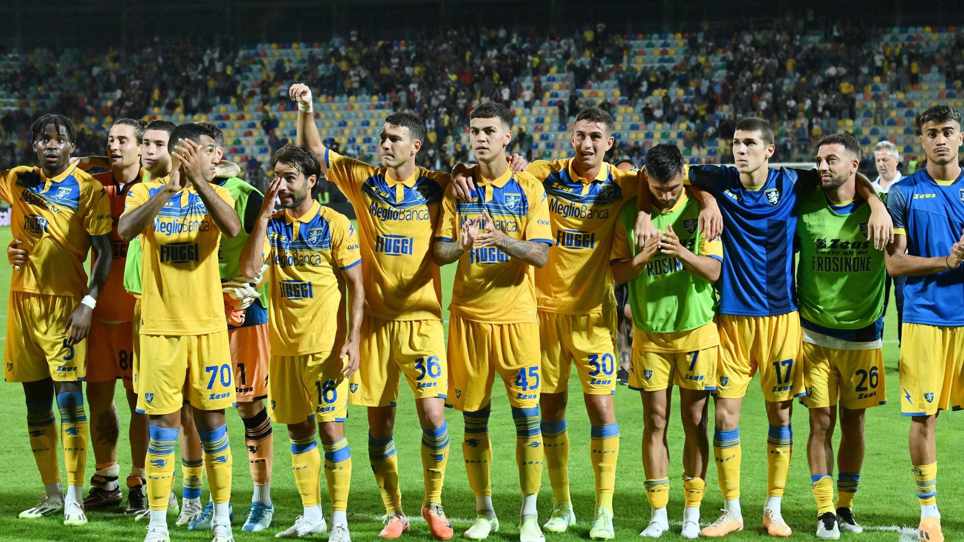 Frosinone esultanza