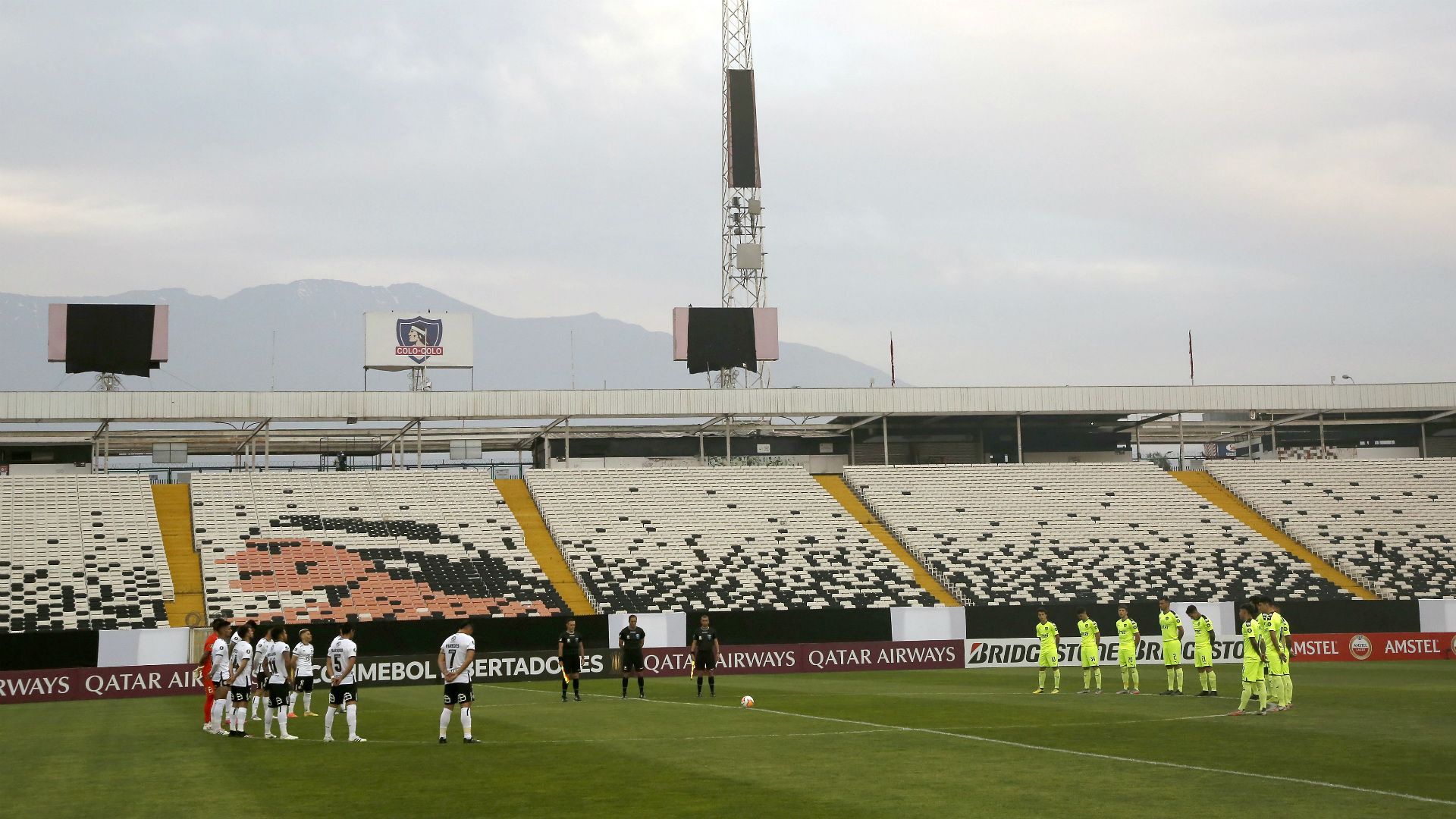Colo Colo Peñarol minuto de silencio Copa Libertadores 15092020