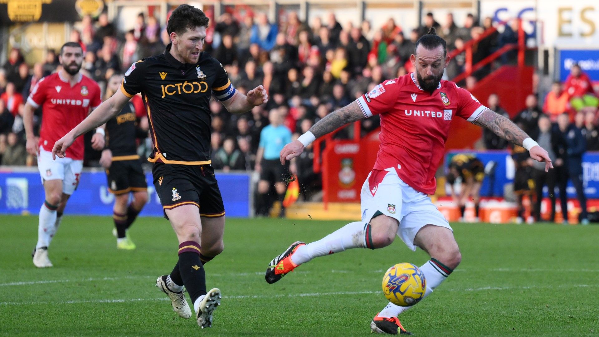 Steven Fletcher Wrexham Bradford