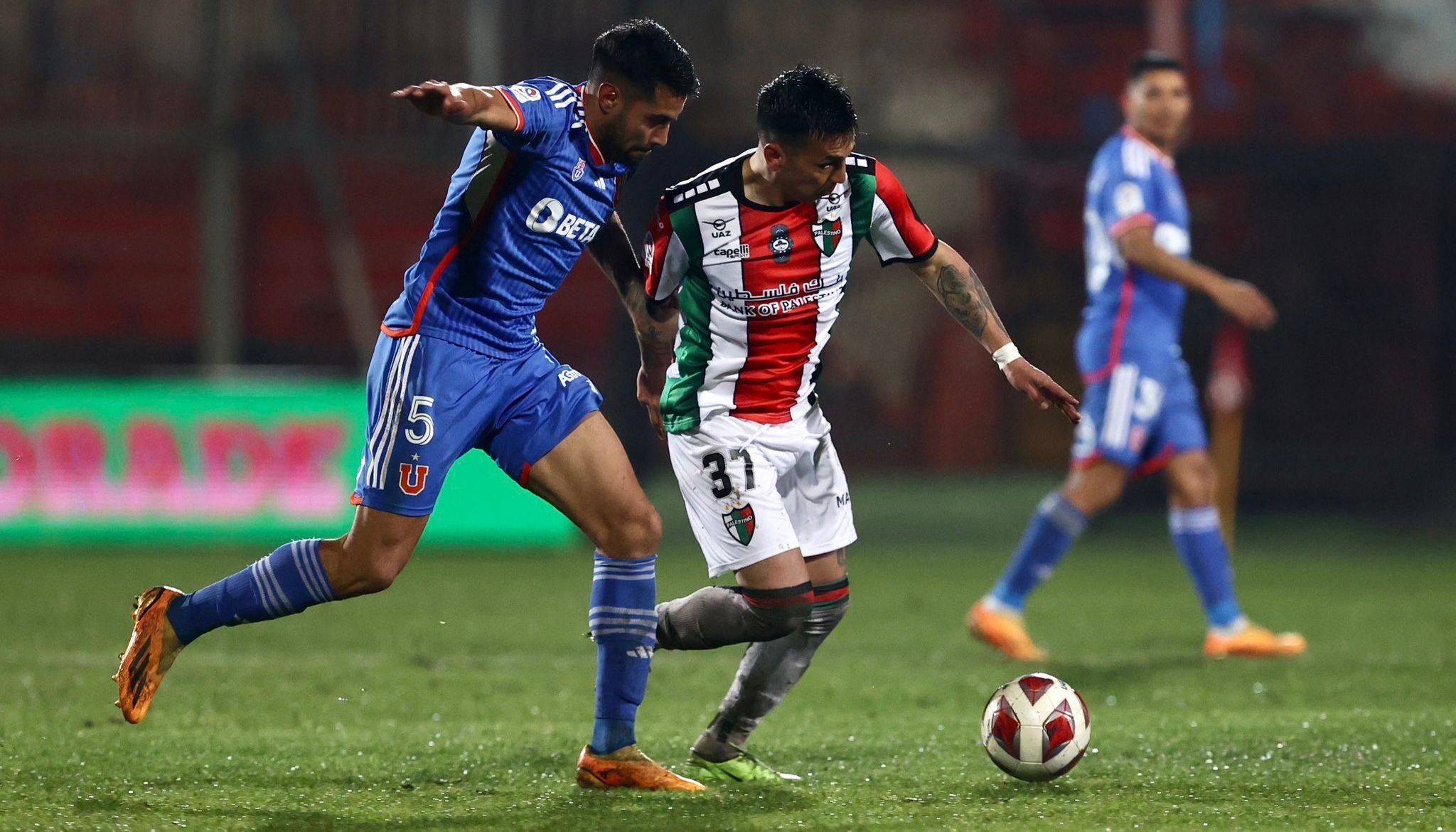 22072023 Universidad de Chile Palestino Joe Abrigo Emmanuel Ojeda