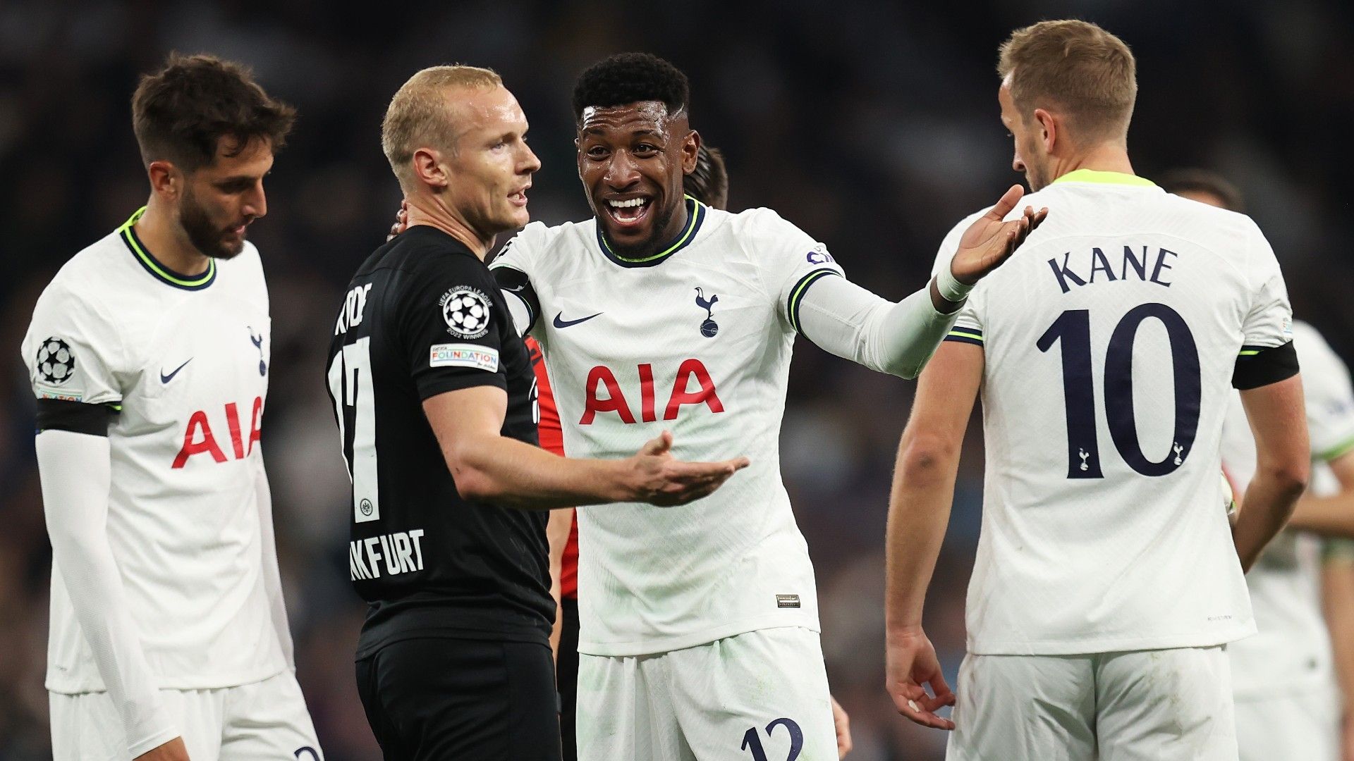 Tottenham Frankfurt Champions League 12102022