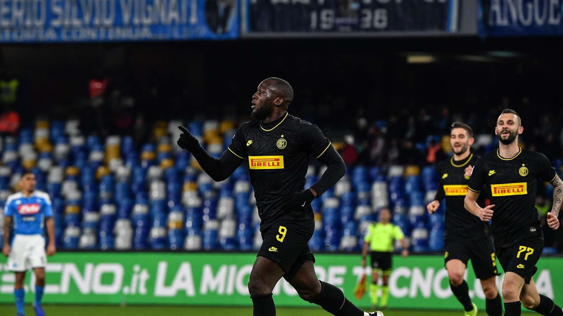 Romelu Lukaku - Napoli Inter