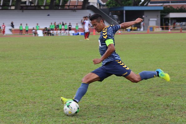 Albirex Niigata FC (S) captain Shuto Inaba