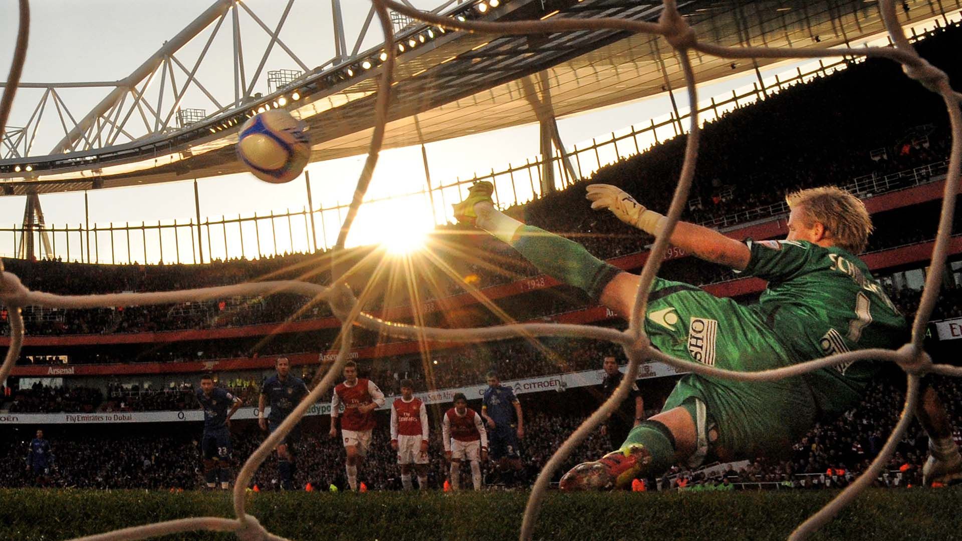 Kasper Schmeichel - Leeds United vs Arsenal 2011