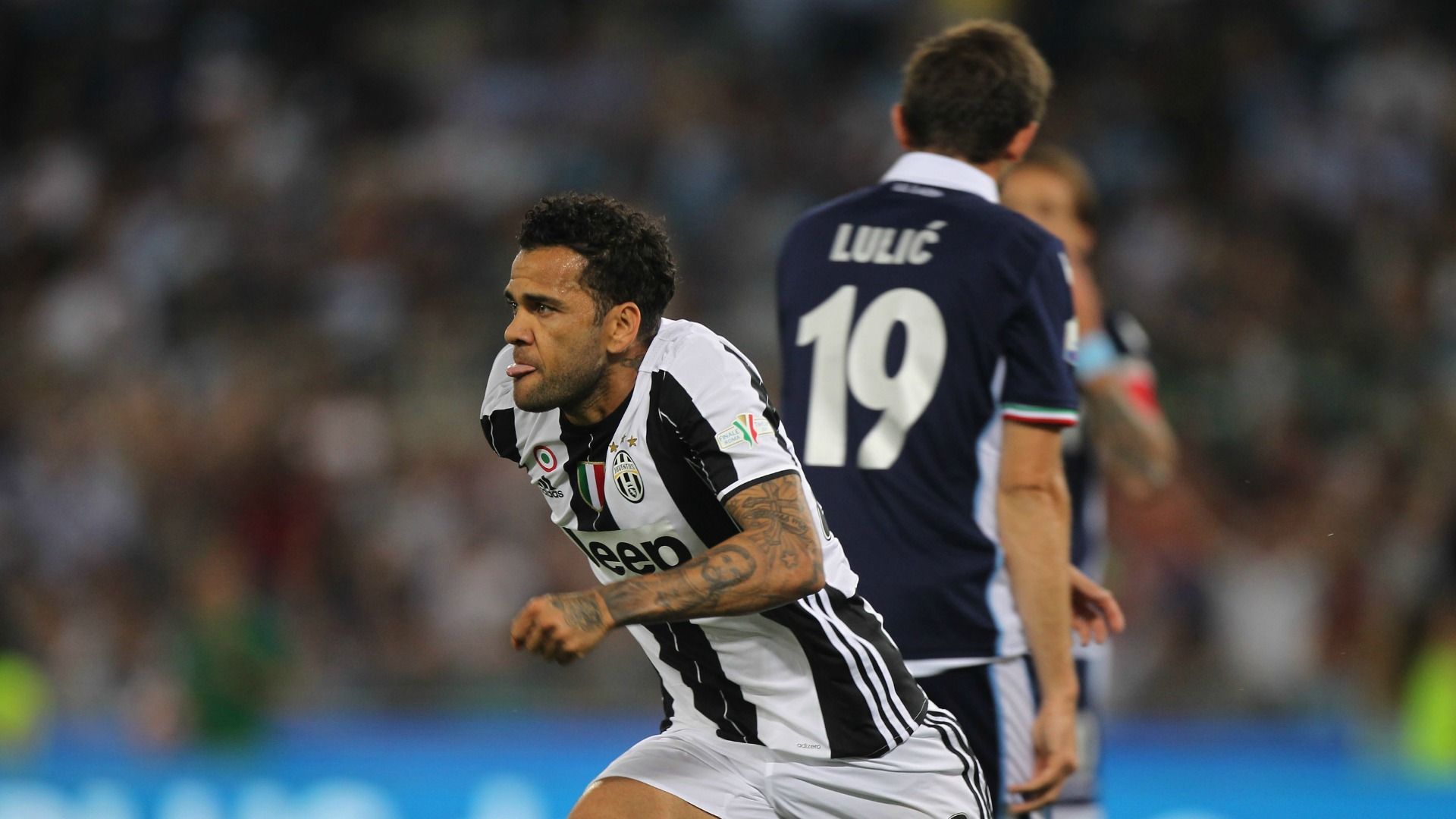Dani Alves Juventus Lazio Coppa Italia