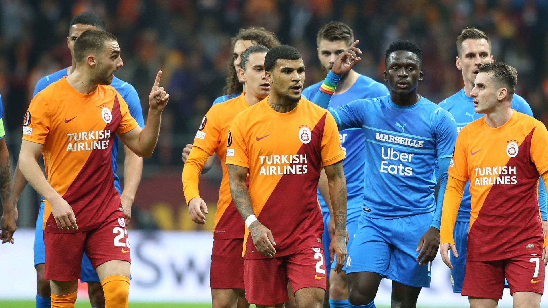 Galatasaray vs Marsilya. 11.25.2021