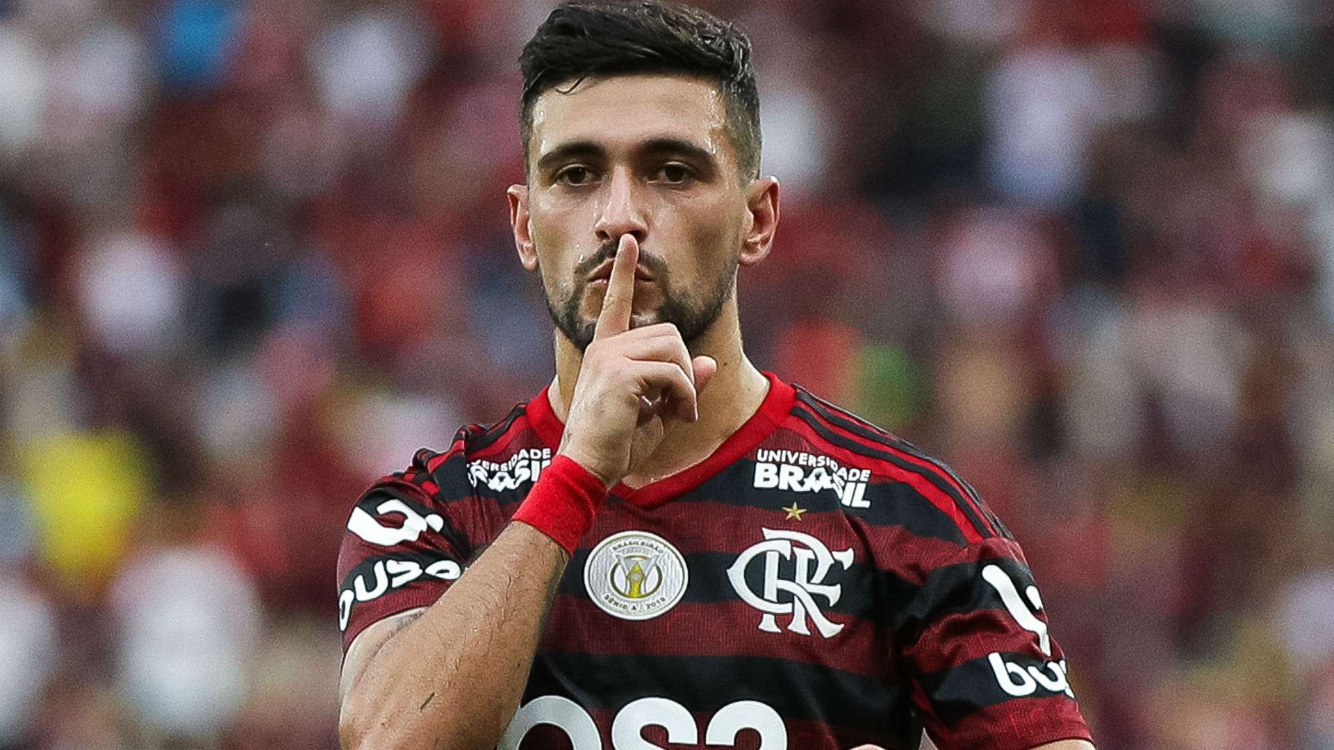 Arrascaeta Flamengo Palmeiras Brasileirão 01 09 2019